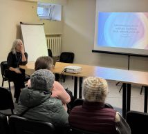 Sveikatos centre vyko susitikimas su Trečiojo amžiaus universiteto studentais