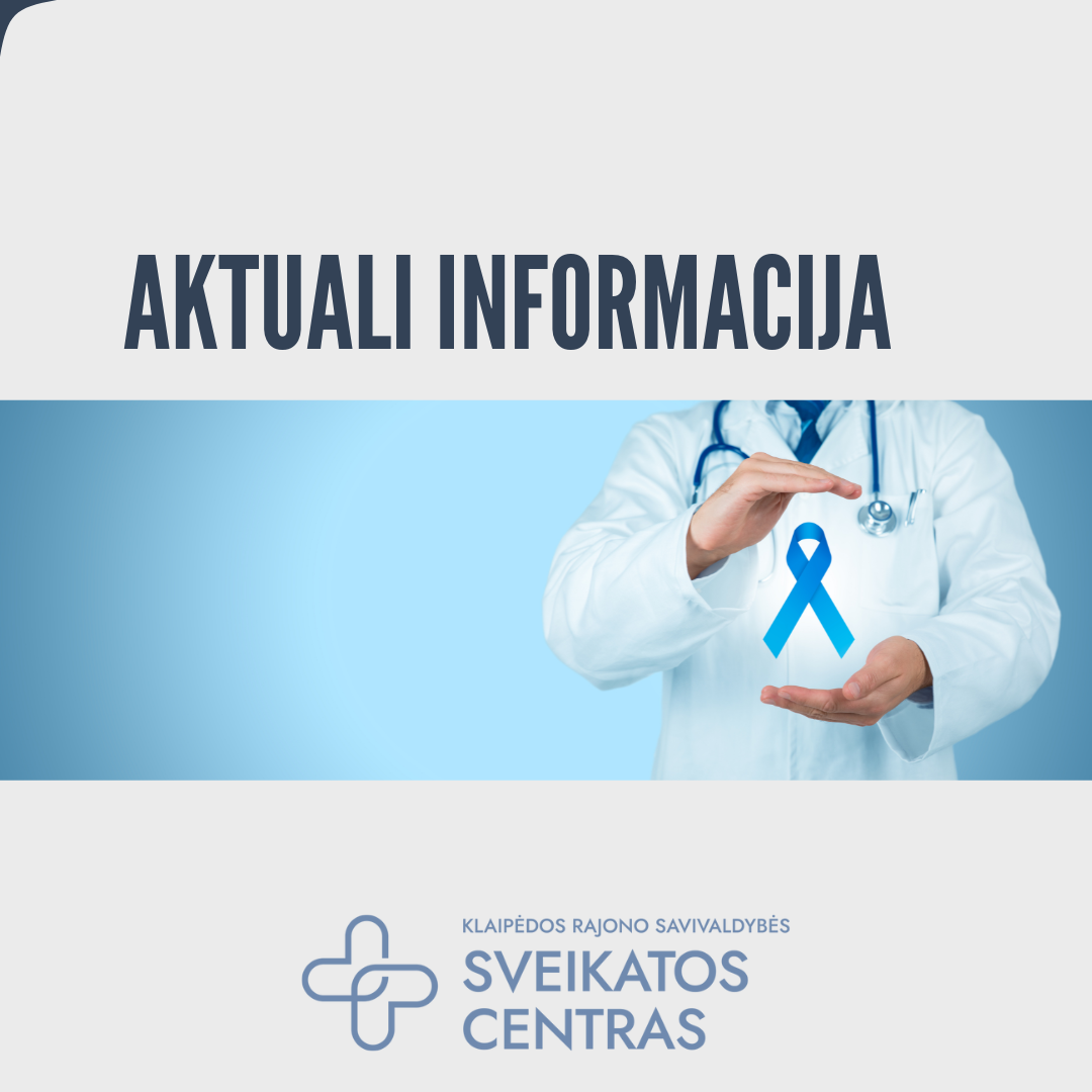 Gyventojai asmeniškai kviečiami dalyvauti vėžio prevencijos programose pagal naują centralizuotą programų organizavimo modelį