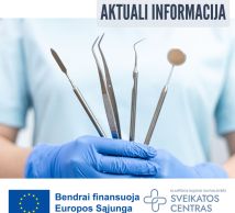 Sveikatos centras pradėjo įgyvendinti projektą „Odontologijos paslaugų neįgaliesiems modelio diegimas Klaipėdos rajono savivaldybėje“
