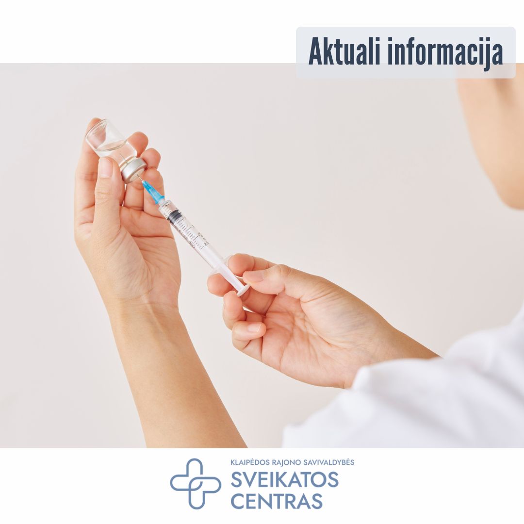 Baigėsi gripo vakcinos
